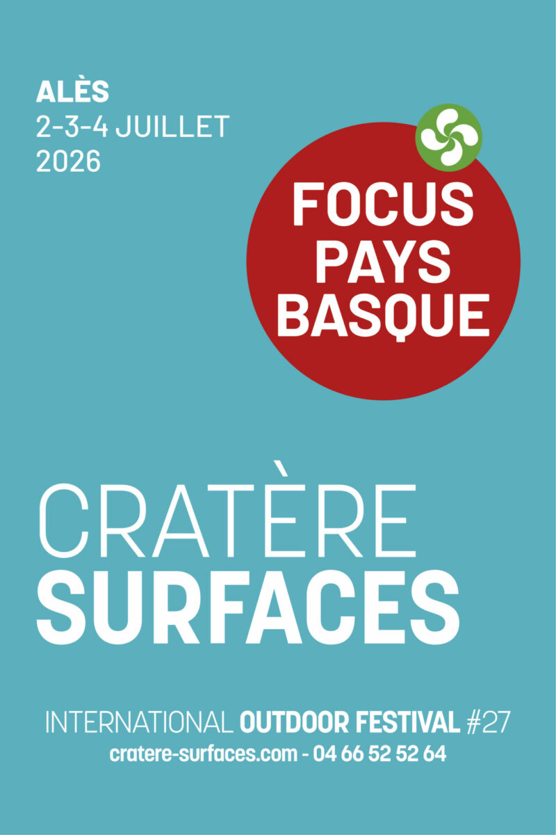 Affiche Festival Cratère Surfaces